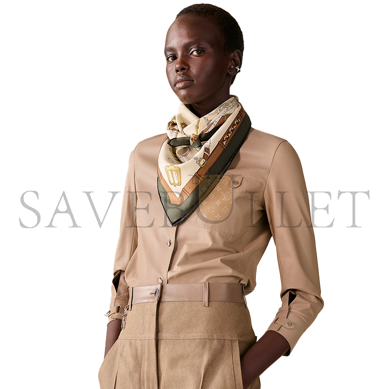 HERMES LES CHEVAUX DECHAINES SCARF 90 H004096S (88.5*88.5cm)